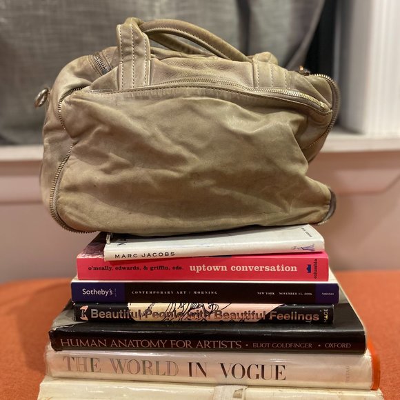 Alexander Wang Pale/Light Gray Leather Handbag - Picture 4 of 5